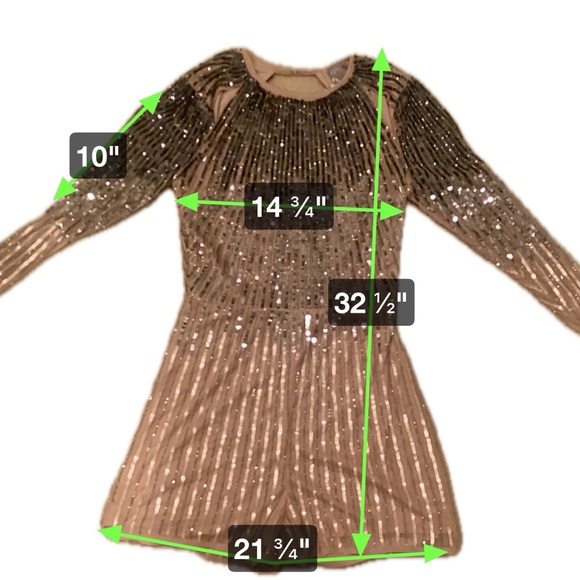 ASOS shorts romper pink with sequins - Picture 6 of 6